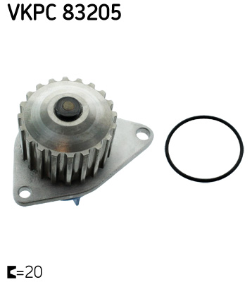 SKF Vízpumpa VKPC83205_SKF